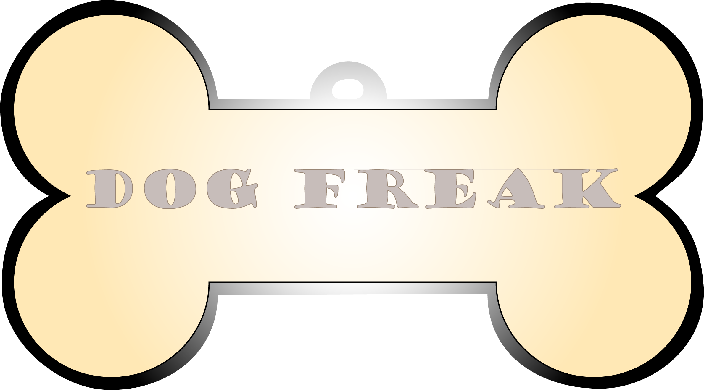 enlarged Dog Freak Logo digital sketch